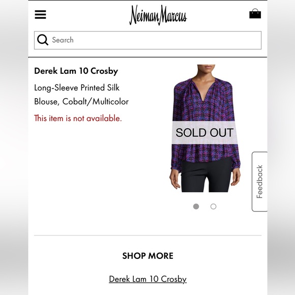 Derek Lam 100% Silk Blouse, 10 Crosby, Roused, Purple/Pink, Boho, Women’s US 6 - Picture 9 of 13